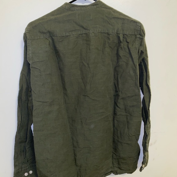 Military Style Button Down - Picture 4 of 4